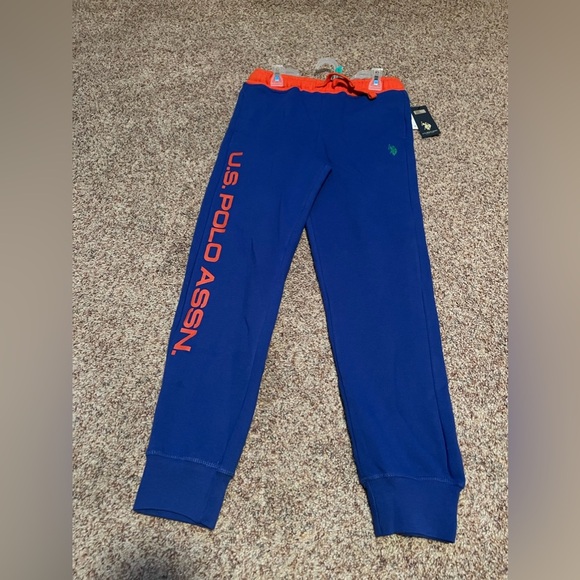 Boys us polo assn sweatpants size 10/12 - Picture 1 of 1